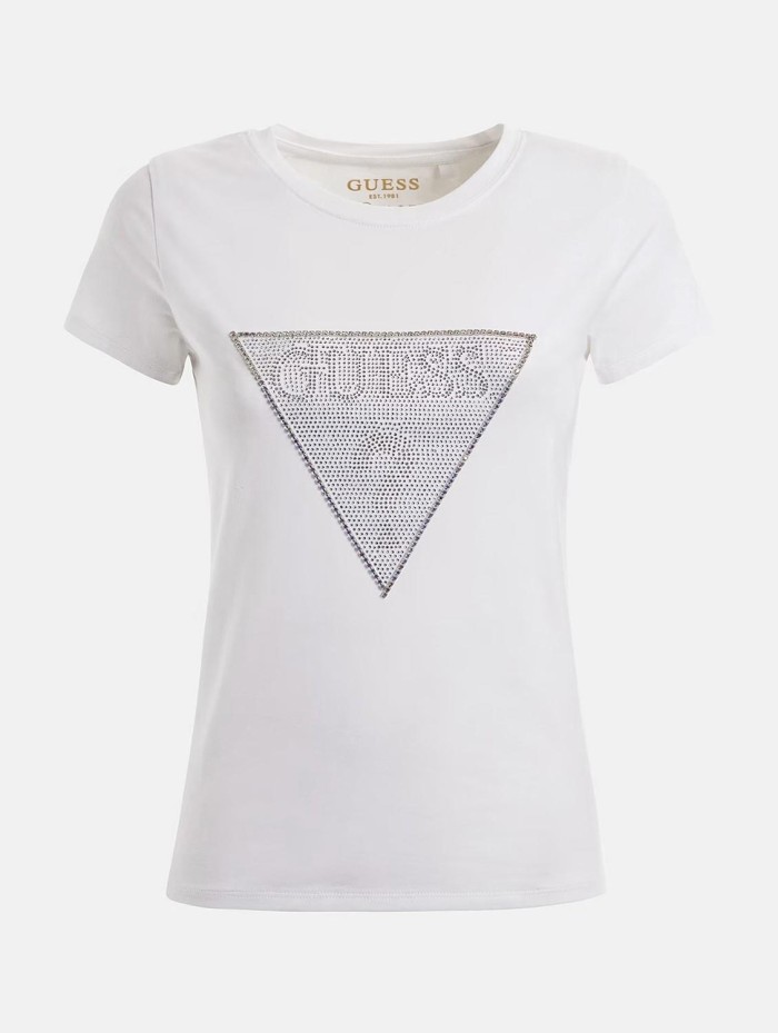 CAMISETA GUESS LOGO BRILLO W3RI05 KA0Q1 G011