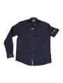 CAMISA RECYCLED S23S027 0064 SHIRT BlUE NAVY
