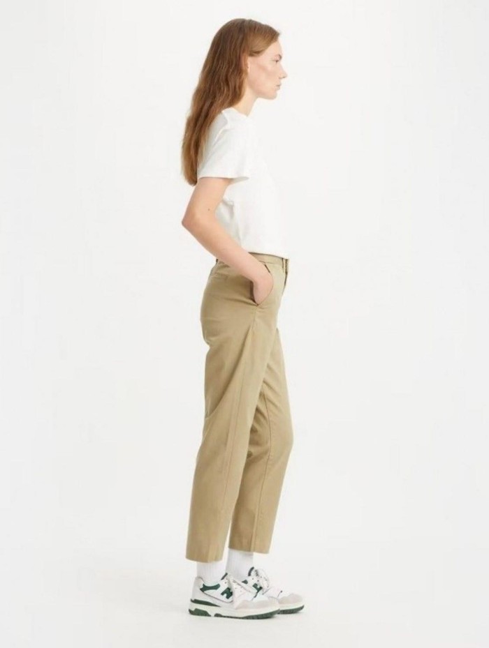 ESSENTIAL CHINO - UNBASIC KHAKI TWILL A4673-0004