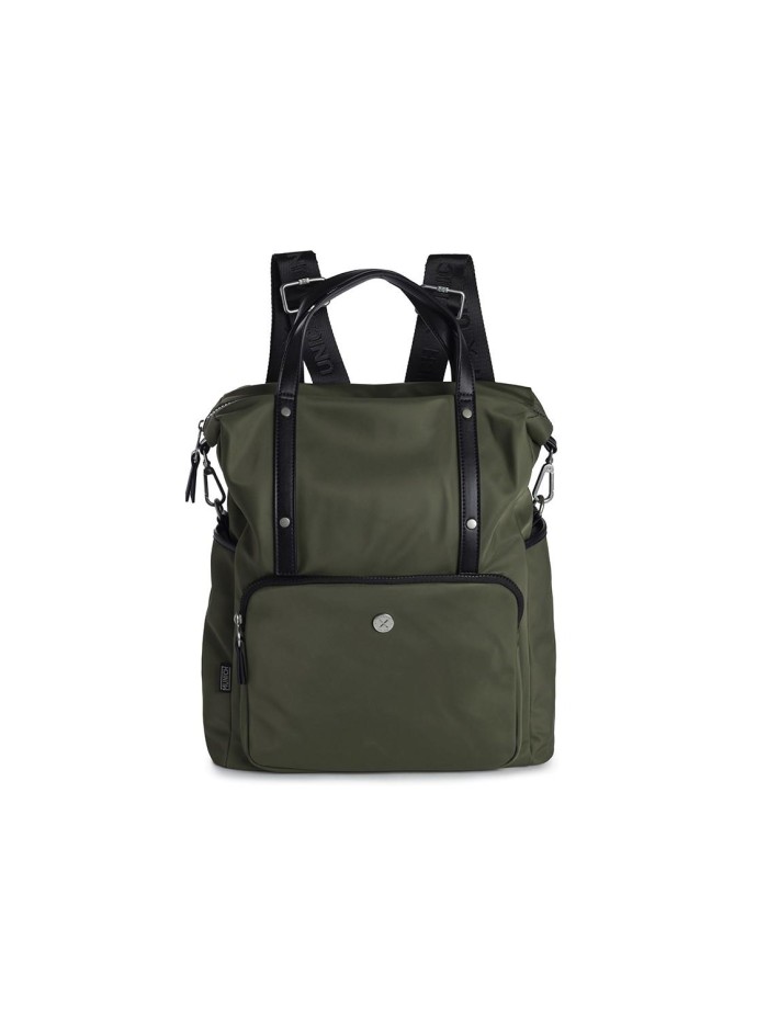 BOLSO-MUNICH-7058104-CLEVER BACKPACK SQUARE KHAKI