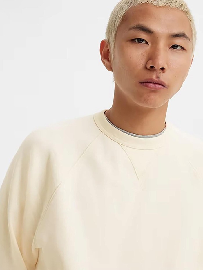 SUDADERA PRACTICE CREW - EGRET A3747-0006