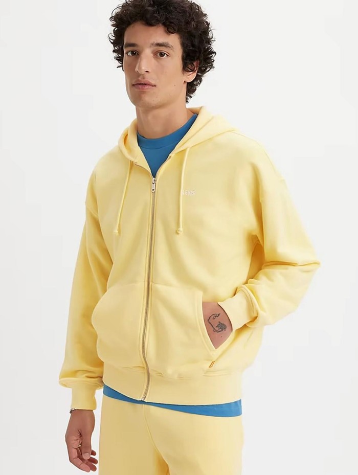 SUDADERA LEVI´S GOLD TAB FULL ZIP - LEMON MERINGUE A3768-0007