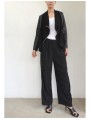 CAZADORA PEIEL MUJER RELIGION WIPDJ52 JET BLACK
