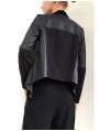 CAZADORA PEIEL MUJER RELIGION WIPDJ52 JET BLACK