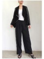 CAZADORA PEIEL MUJER RELIGION WIPDJ52 JET BLACK