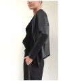 CAZADORA PEIEL MUJER RELIGION WIPDJ52 JET BLACK