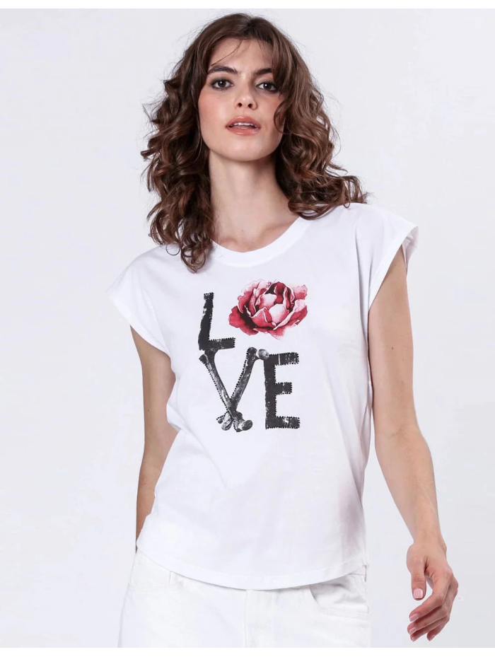 CAMISETA RELIGION 55BSPT14254 WHITE