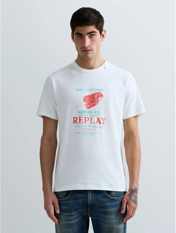 CAMISETAS CHICO-REPLAY-M3385 ,000,23608P-011