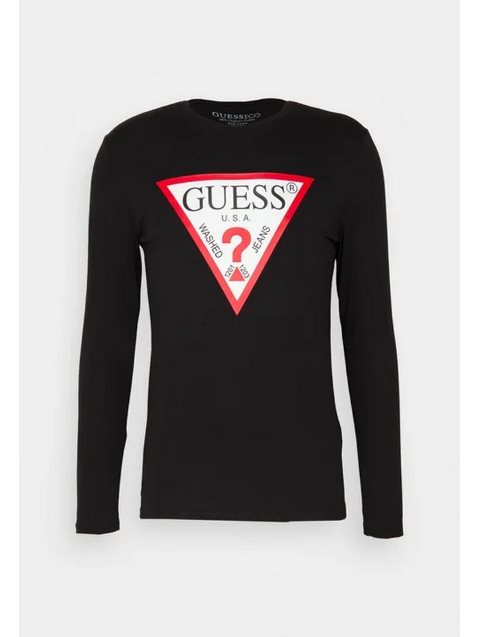 CAMISETA GUESS MANGA LARGA M2YI31 I3Z14 JBLK