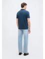Calvin Klein Jeans-POLO MANIGA CURTA-SS OPEN COLLAR CASUAL PIQUE POLO-LV04RF215G-BLUE