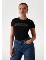 CN SS LOGO LACE TEE-CAMISETA