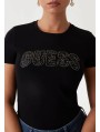 CN SS LOGO LACE TEE-CAMISETA