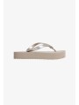 Calvin Klein Jeans-CHANCLAS-FLATFORM FLIP FLOP MET TPU-HW0HW03120-GREY