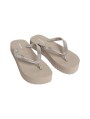 Calvin Klein Jeans-CHANCLAS-FLATFORM FLIP FLOP MET TPU-HW0HW03120-GREY