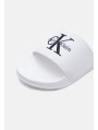 Calvin Klein Jeans-CHANCLAS-ESS SLIDE CV WN-HW0HW02958-WHITE