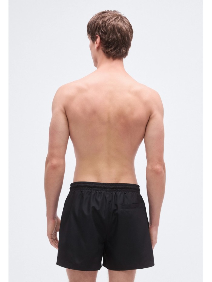 Calvin Klein Jeans-BAÑADOR CHICO-SHORT DRAWSTRING WAISTBAND-LV00N61046-BLACK