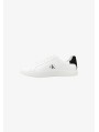 Calvin Klein Jeans-CALZADO CHICA-LOW PRO CUPS LTH ML-HW0HW03146-WHITE