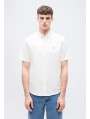 Calvin Klein Jeans-CAMISAS CHICO-SS CLASSIC OXFORD SHIRT-LV140EM124-WHITE