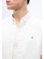 Calvin Klein Jeans-CAMISAS CHICO-SS CLASSIC OXFORD SHIRT-LV140EM124-WHITE