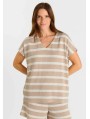 CAMISETAS CHICA-LE TEMPS DES CERISES-FFERGUS000000MC-STONE