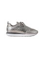 Calvin Klein Jeans-CALZADO CHICA-RETRO RUNNER METALLIC-HW0HW03287-GREY