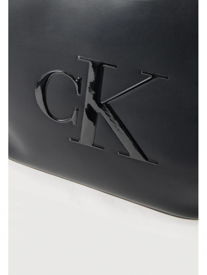 Calvin Klein Jeans-BOLSO-BOLD CK SHOPPER-LV04F3562G-BLACK