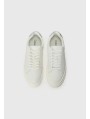 Calvin Klein Jeans-CALZADO CHICA-CHUNKY CUPSOLE LACE UP LTH MET-YW0YW01948-WHITE