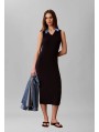 Calvin Klein Jeans-VESTIDOS-WOVEN LABEL POLO DRESS-LV047G310G-BLUE