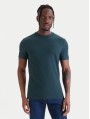 Calvin Klein Jeans-CAMISETAS CHICO-SS SLIM MICRO WAFFLE CREWNK TEE-LV04RF206G-GREEN
